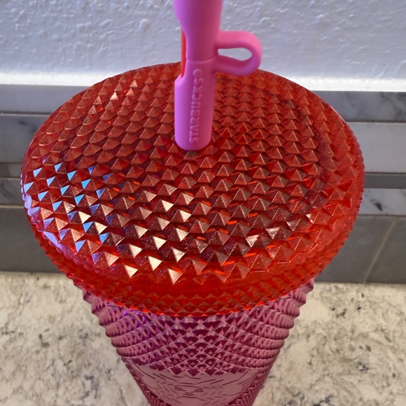 Disney Parks Starbucks Mickey Mouse Valentines Day Heart Pink‎ Tumbler - Picture 7 of 8